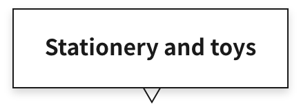 Stationery and toys